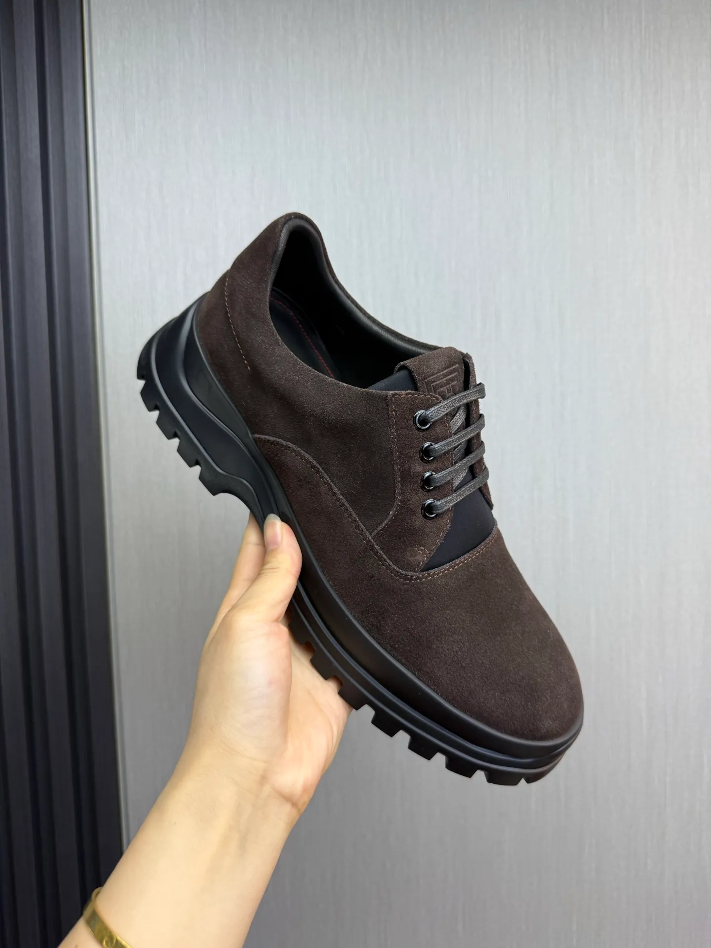 Men's shoes 💰880💰 Ferragamo. [Ferragamo] Men's Loaf leather shoes, the latest hot style, 1:1 original purchase quality, top quality, imported open-edge beaded cowhide leather on the upper, hand-made three-dimensional stitching highlights the round toe design, the inner feet are made of imported cowhide, with original wear-resistant rubber outsole, matching code 39-44, (38, 45 custom-made, non-refundable)